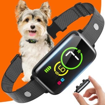 Dog Bark Collar, Smart Bark Collar for Small Dogs 5-15lbs Medium Large Dogs, Effective AI Bark Collar with Adjustable Beep Vibration Modes & 7 Sensitivity, Automatic Anti...