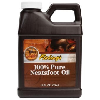 Fiebing's 100% Pure Neatsfoot Oil 16 oz - Leather Conditioner & Preservative with All Natural Animal Oil - Waterproof, Soften, Restore, & Strengthen Leathercraft Shoe, Boot,...