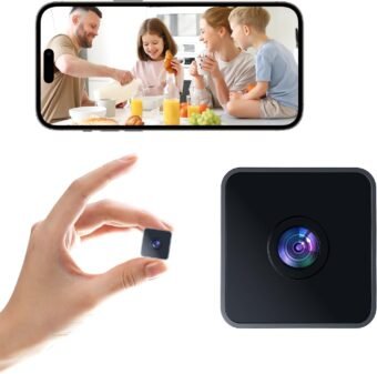 Hidden Cameras - Spy Camera - 1080P HD Indoor Camera - Mini Nanny Cam with Night Vision & Motion Detection- Indoor/Outdoor Wireless Security Cameras, Car, Baby & Pet...