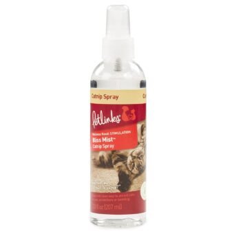 Petlinks Bliss Mist Catnip-Infused Spray for Cats & Kittens, Stimulant & Attractant, Easy to Use, Safe for Pets - 7.0 fl oz