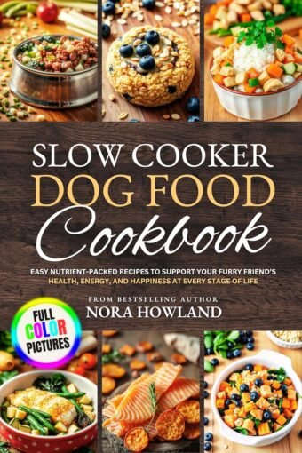 Slow Cooker Dog Food Cookbook: Easy Nutrient-Packed Recipes to Support Your Furry Friend’s Health, Energy, and Happiness at Every Stage of Life