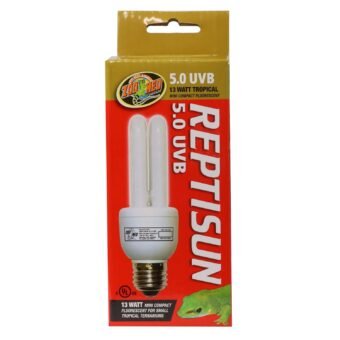 Zoo Med ReptiSun 5.0 Mini Compact Fluorescent Lamp 13 Watts